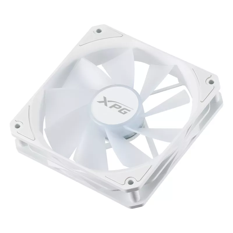 XPG VENTO R 120 ARGB PWM balta, ventilators, 12 cm, 300 RPM, 1600 RPM, balta