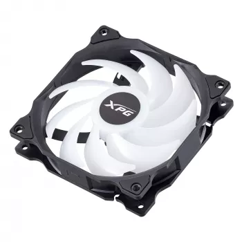 XPG VENTO 120 ARGB PWM melns, Ventilators, 12 cm, 300 RPM, 1850 RPM, melns