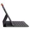 LOGITECH Slim Folio iPad 7. paaudzei, grafīts, QWERTZ vācu