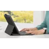 LOGITECH Slim Folio iPad 7. paaudzei, grafīts, QWERTZ vācu