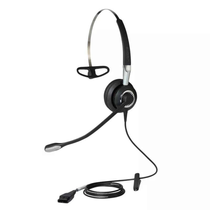 Jabra BIZ 2400 II Mono IP, 3-in-1, vadu, birojam/zvanu centram, 54 g, austiņas, melna, sudraba