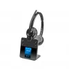 HP Poly Savi 8420 Office Stereo DECT 1880-1900 MHz austiņas, bezvadu, birojam/zvanu centram, 160 g, austiņas, melna
