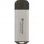 TRANSCEND Esd300s - 512 GB pārnēsājamais SSD - USB Type-C - 3D NAND zibspuldze - sudraba