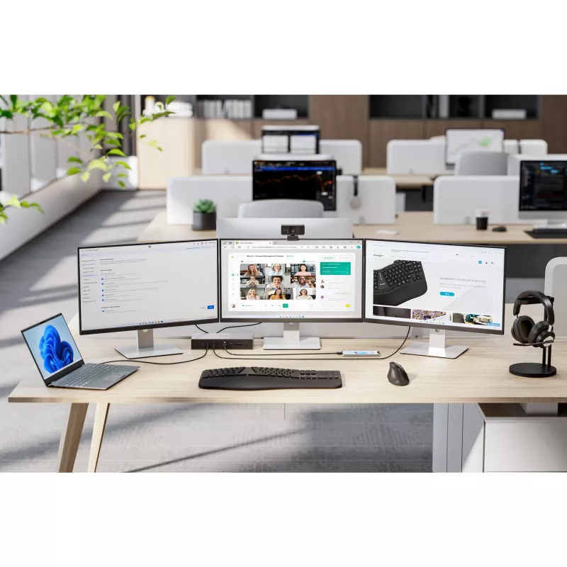 Kensington SD5000T5 EQ Thunderbolt 5 Triple 4K dokstacija ar 140W PD — Windows/macOS