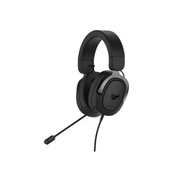 ASUS TUF Gaming H3 austiņas vadu galvas stīpa melna, pelēka