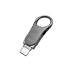 SILICON POWER Mobile C80 - 32GB Dual USB Stick - Type-c / Type-a - Pelēks