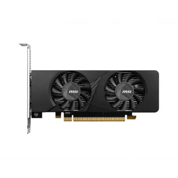 MSI grafikas karte GeForce RTX 3050 6 GB GDDR6, PCIe x8 4.0, 1492 MHz paātrinājums, 96 bitu, 2x HDMI 2.1 + DP 1.4a, 70 W, 2 ventilatori, FH/HL
