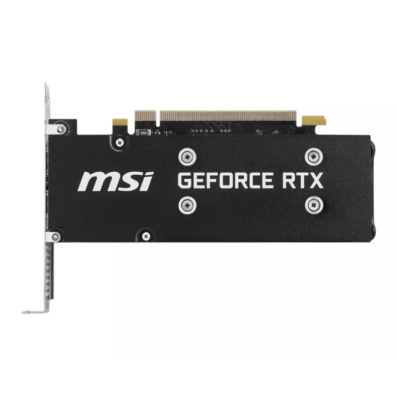 MSI grafikas karte GeForce RTX 3050 6 GB GDDR6, PCIe x8 4.0, 1492 MHz paātrinājums, 96 bitu, 2x HDMI 2.1 + DP 1.4a, 70 W, 2 ventilatori, FH/HL