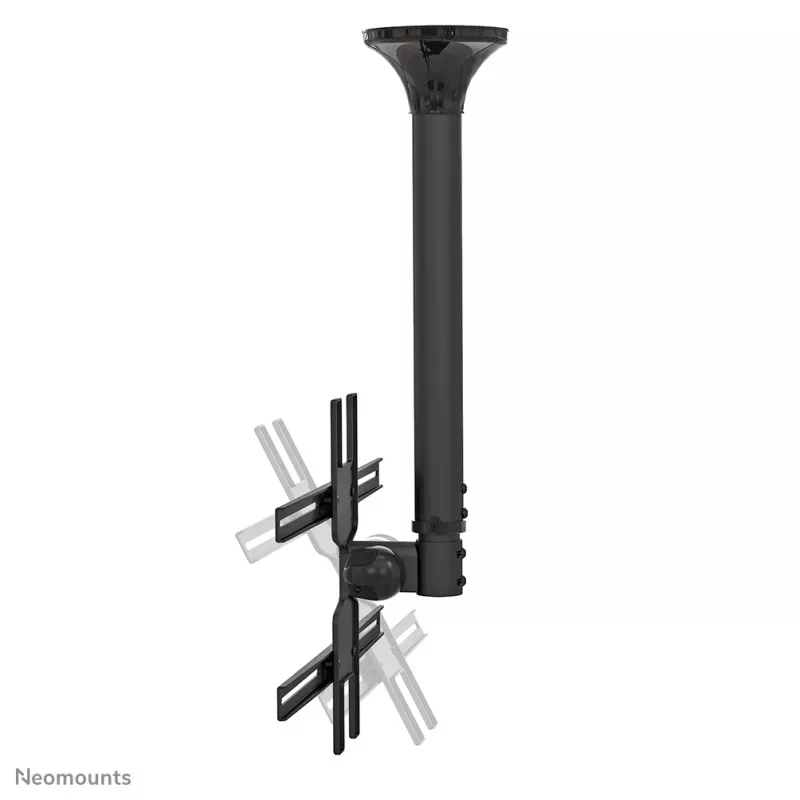 Neomounts FPMA-C400BLACK Monitora/TV griestu stiprinājums 32-60 collas - h 64-104 cm