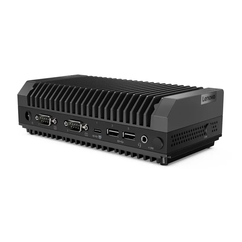Mini dators Lenovo ThinkEdge SE30 Intel Celeron 6305E 1.8 GHz, 8 GB DDR4, 256 GB SSD, Windows 11 IoT Enterprise, Melns
