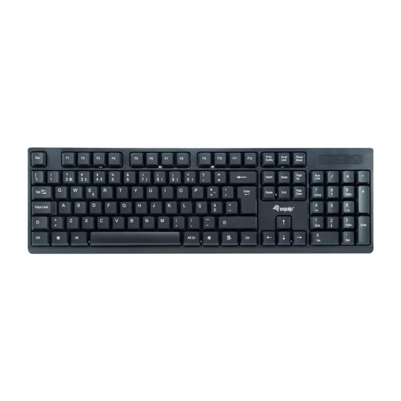 Equip bezvadu tastatūras un peles komplekts PT izkārtojums, pilna izmēra, 105 taustiņi