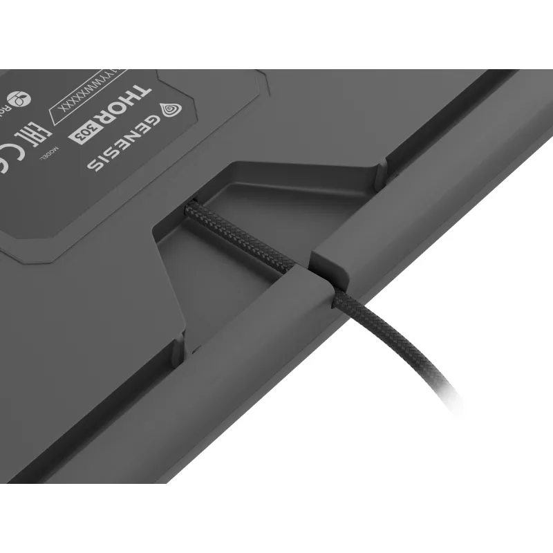 GENESIS NKG-2179 tastatūra Spēlēm USB QWERTZ vācu Melna