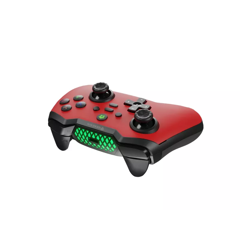 GENESIS Mangan 400 Red Bluetooth Gamepad Analogue / Digital Android, MAC, Nintendo Switch, PC, iOS