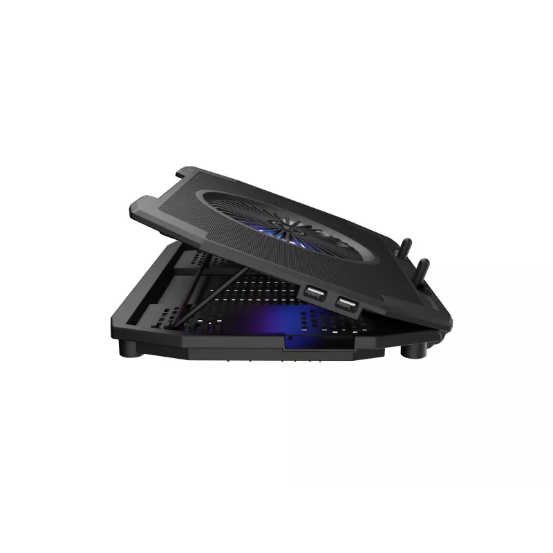 GENESIS Oxid 850 klēpjdatora dzesēšanas paliktnis 43.9 cm (17.3 collas) 2500 RPM Melns