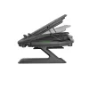 GENESIS Oxid 850 klēpjdatora dzesēšanas paliktnis 43.9 cm (17.3 collas) 2500 RPM Melns