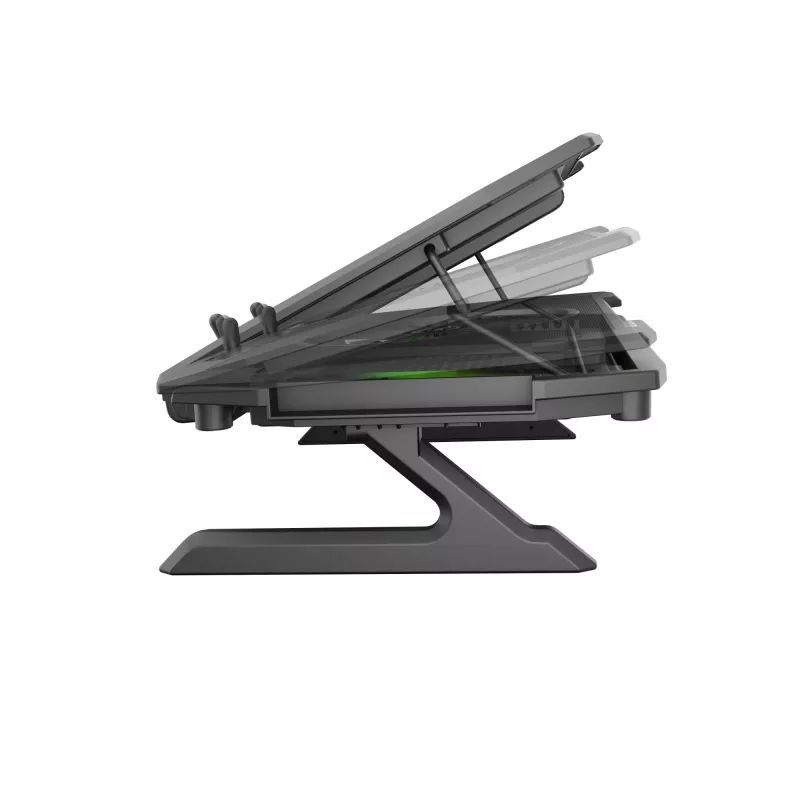 GENESIS Oxid 850 klēpjdatora dzesēšanas paliktnis 43.9 cm (17.3 collas) 2500 RPM Melns