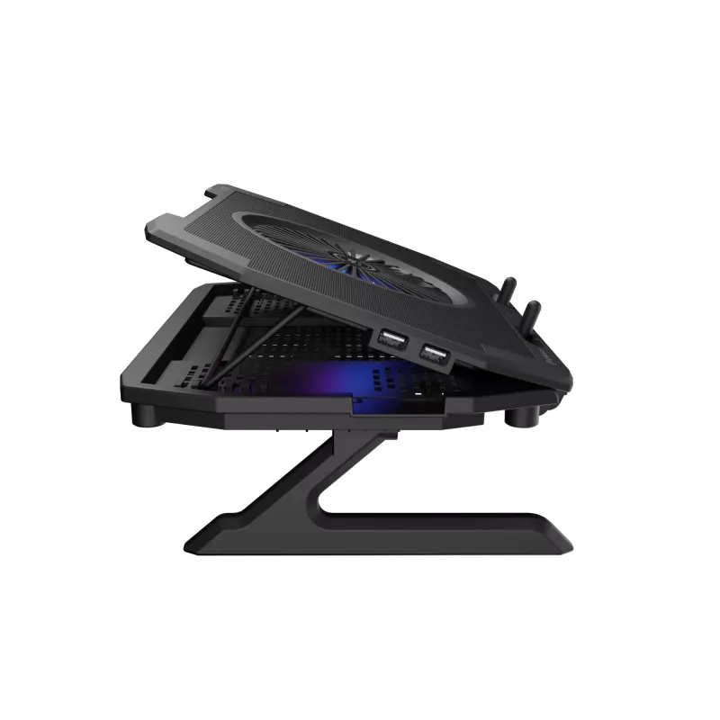 GENESIS Oxid 850 klēpjdatora dzesēšanas paliktnis 43.9 cm (17.3 collas) 2500 RPM Melns