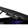 GENESIS Oxid 850 klēpjdatora dzesēšanas paliktnis 43.9 cm (17.3 collas) 2500 RPM Melns