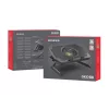 GENESIS Oxid 850 klēpjdatora dzesēšanas paliktnis 43.9 cm (17.3 collas) 2500 RPM Melns