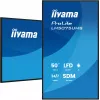 iiyama LH5075UHS-B2AG Signage Displejs Digitālās izkārtnes plakanais panelis 125.7 cm (49.5 collas) LCD Wi-Fi 500 cd/m² 4K Ultra HD Melns Iebūvēts procesors Android 24/7