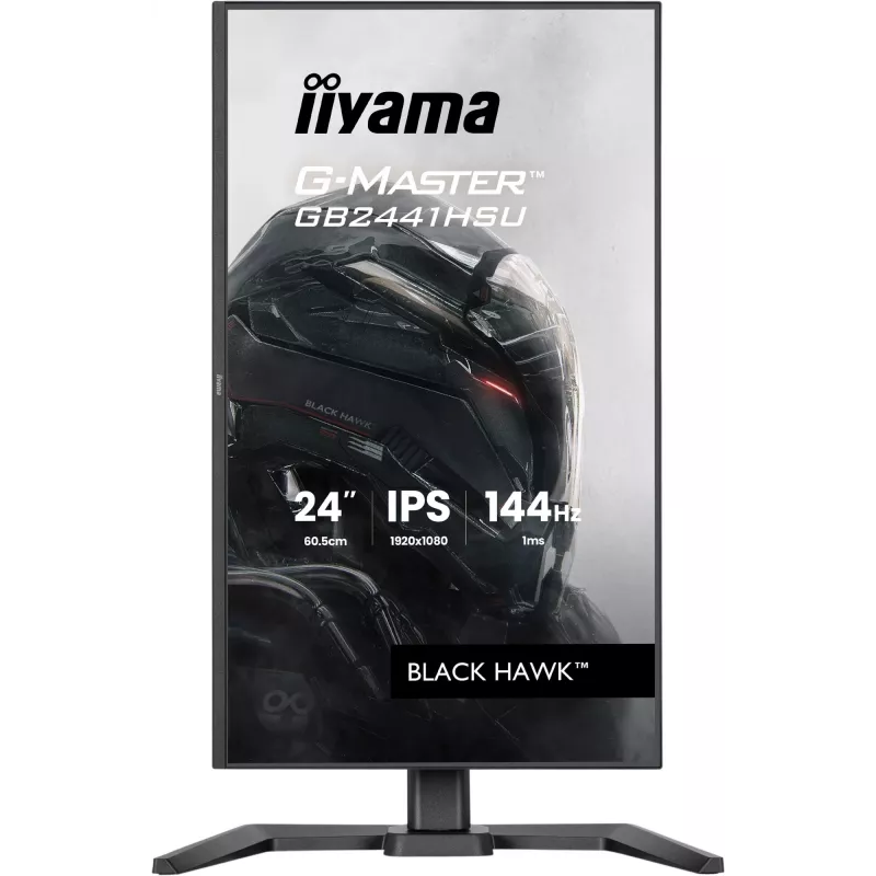 iiyama G-MASTER GB2441HSU-B1 datora monitors 60.5 cm (23.8 colli) 1920 x 1080 pikseļi Full HD LED Melns