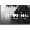 iiyama G-MASTER GB2441HSU-B1 datora monitors 60.5 cm (23.8 colli) 1920 x 1080 pikseļi Full HD LED Melns
