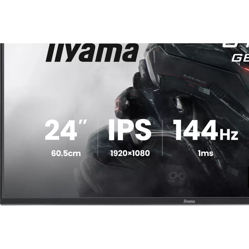 iiyama G-MASTER GB2441HSU-B1 datora monitors 60.5 cm (23.8 colli) 1920 x 1080 pikseļi Full HD LED Melns