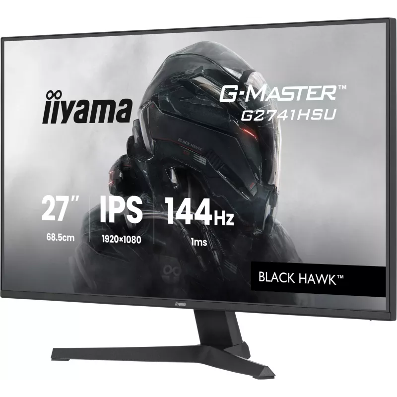 iiyama G-MASTER G2741HSU-B1 datora monitors 68,6 cm (27 collu) 1920 x 1080 pikseļi Full HD Melns