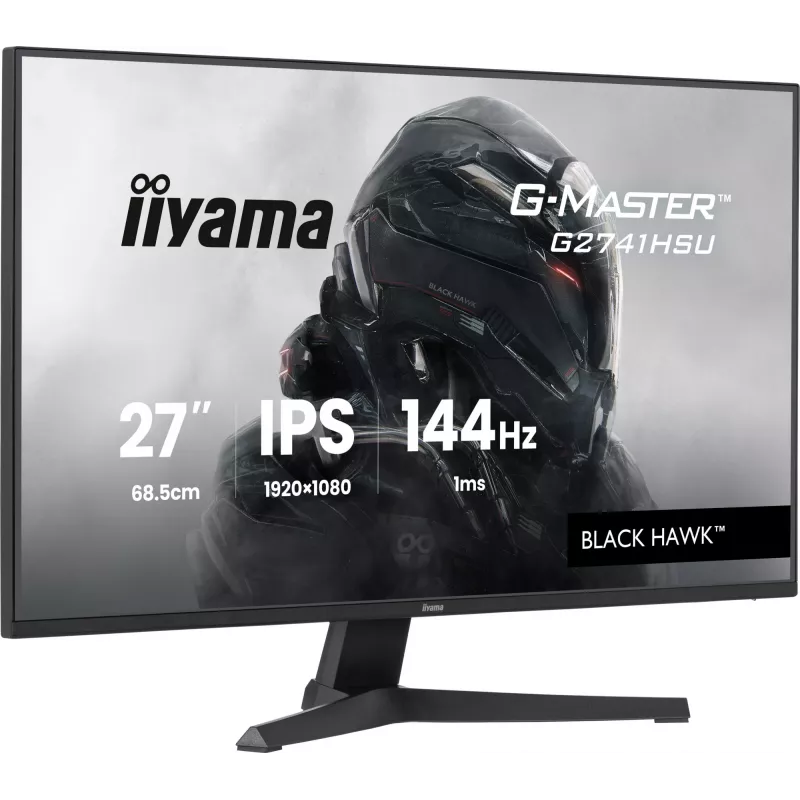 iiyama G-MASTER G2741HSU-B1 datora monitors 68,6 cm (27 collu) 1920 x 1080 pikseļi Full HD Melns