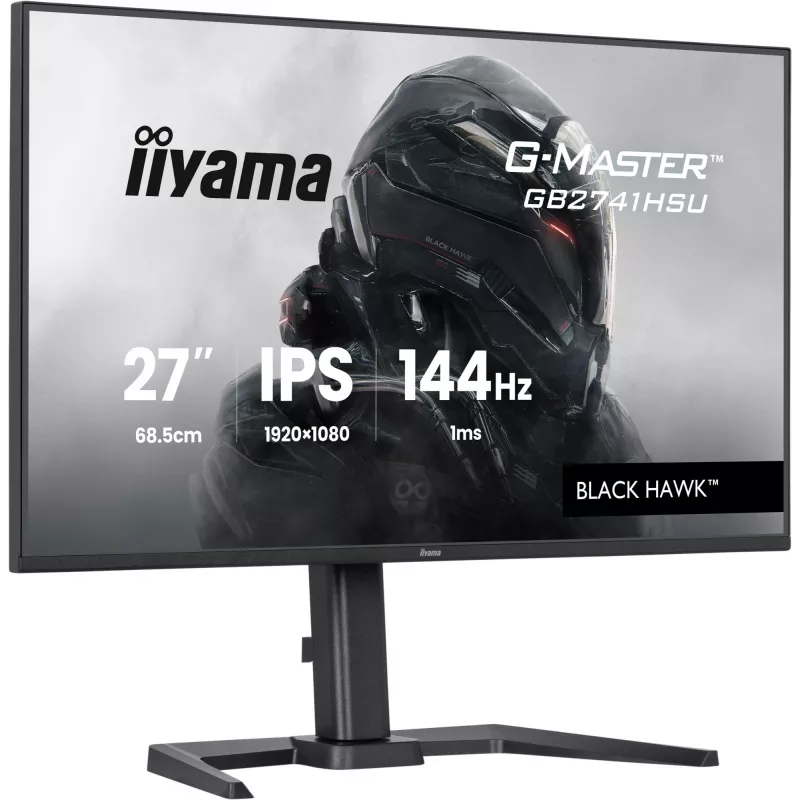 iiyama G-MASTER GB2741HSU-B1 datora monitors 68.6 cm (27 colli) 1920 x 1080 pikseļi Full HD LED Melns