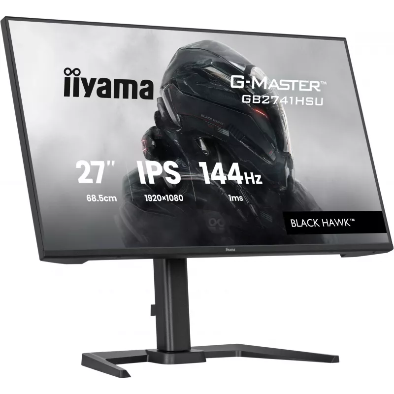 iiyama G-MASTER GB2741HSU-B1 datora monitors 68.6 cm (27 colli) 1920 x 1080 pikseļi Full HD LED Melns