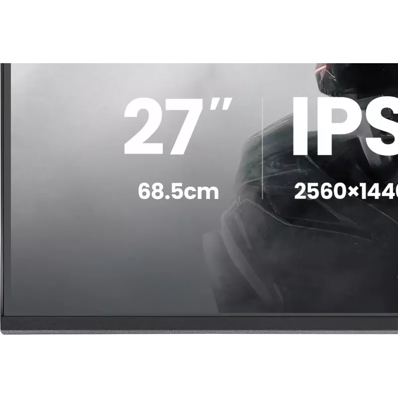 iiyama G-MASTER G2741QSU-B1 datora monitors 68,6 cm (27 colli) 2560 x 1440 pikseļi 4K Ultra HD QLED Melns