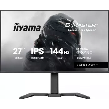 iiyama G-MASTER GB2741QSU-B1 datora monitors 68.6 cm (27 colli) 2560 x 1440 pikseļi 4K Ultra HD LED Melns
