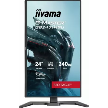 iiyama G-MASTER GB2471HSU-B1 datora monitors 60,5 cm (23,8 collu) 1920 x 1080 pikseļi Full HD Melns