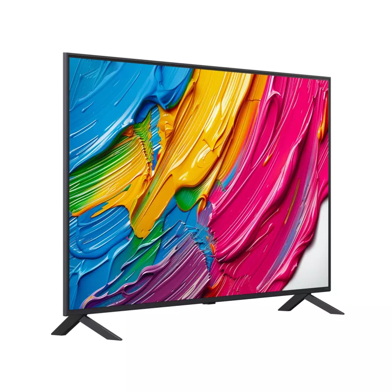 LG QNED AI 55QNED80A6A 139,7 cm (55 collu) 4K Ultra HD viedtelevizors ar Wi-Fi, melns