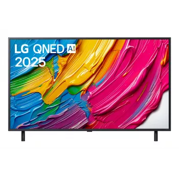 LG QNED AI 50QNED80A6A 127 cm (50 collu) 4K Ultra HD viedais televizors Wi-Fi melns