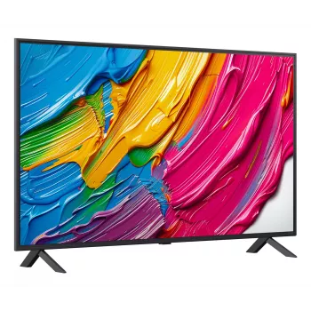 LG QNED AI 50QNED80A6A 127 cm (50 collu) 4K Ultra HD viedais televizors Wi-Fi melns