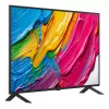 LG QNED AI 50QNED80A6A 127 cm (50 collu) 4K Ultra HD viedais televizors Wi-Fi melns