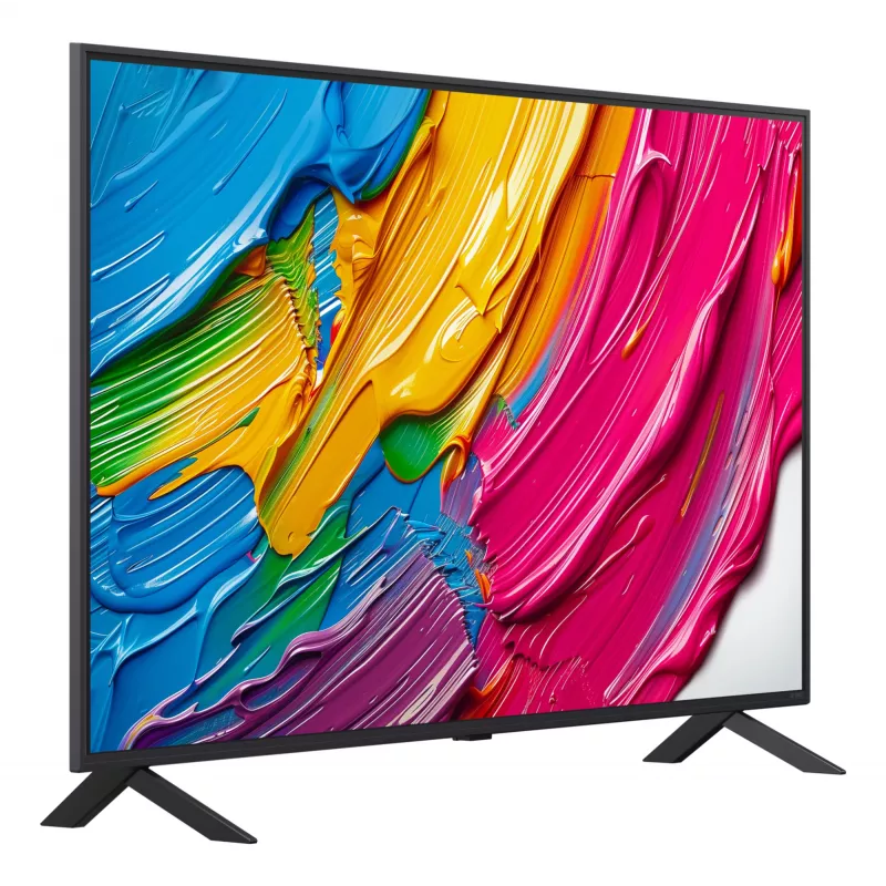 LG QNED AI 50QNED80A6A 127 cm (50 collu) 4K Ultra HD viedais televizors Wi-Fi melns