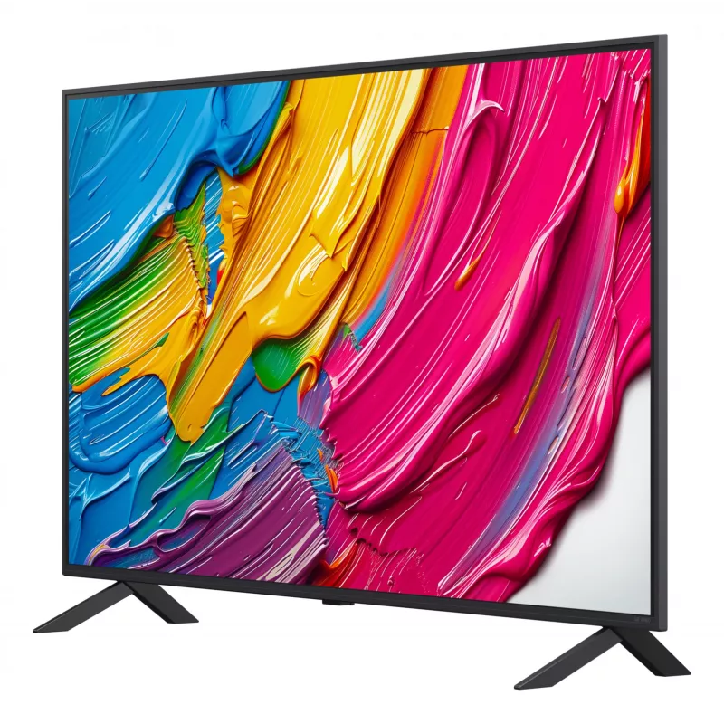 LG QNED AI 50QNED80A6A 127 cm (50 collu) 4K Ultra HD viedais televizors Wi-Fi melns