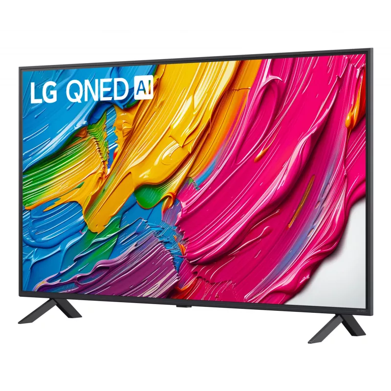 LG QNED AI 50QNED80A6A 127 cm (50 collu) 4K Ultra HD viedais televizors Wi-Fi melns
