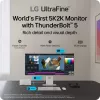 LG 40U990A-W datora monitors 101,6 cm (40 colli) 5120 x 2160 pikseļi WUHD Melns