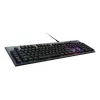 LOGITECH G915 X USB-A vadu zema profila spēļu tastatūra taustes melna Qwertz vācu