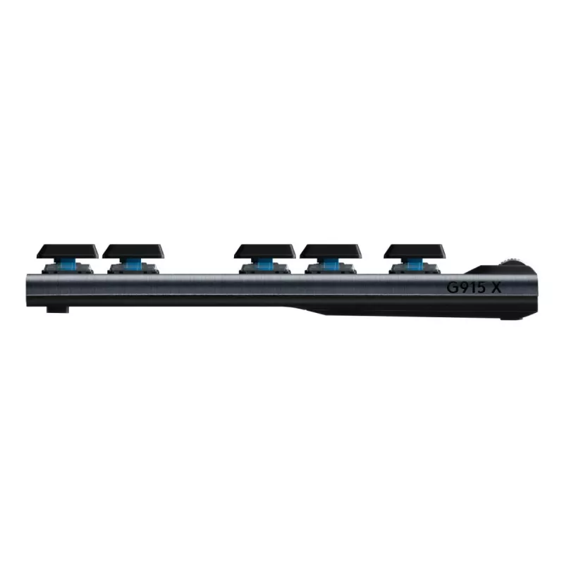 LOGITECH G915 X Lightspeed TKL bezvadu RGB mehāniskā spēļu tastatūra, melna, QWERTY US/starptautiskais, klikšķinoša