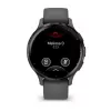 Viedpulkstenis GARMIN Venu 3S — 41 mm pelēks polimēra korpuss, 1,2 collu AMOLED, 10 dienu akumulators, 5 ATM
