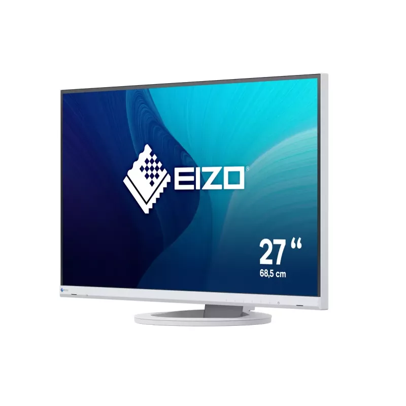 EIZO FlexScan EV2760-WT datora monitors 68.6 cm (27 colli) 2560 x 1440 pikseļi Quad HD LED Balts