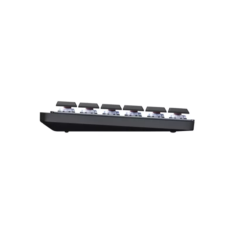 LOGITECH MX Mechanical bezvadu apgaismota veiktspējas tastatūra - Graphite Suisse Qwertz