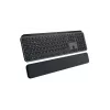 LOGITECH Mx Keys S Klaviatūra ar plaukstas balstu, grafīta krāsa, QWERTZ, Šveices