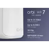 NETGEAR Orbi 870 Tri-band (2.4 GHz / 5 GHz / 6 GHz) Wi-Fi 7 (802.11be) Balts 4 Iekšējā