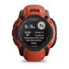 Viedpulkstenis GARMIN Instinct 2X Solar — sporta pulkstenis, 50 mm polimēra korpuss, saules uzlāde, GPS (GPS/GLONASS/Galileo), 10 ATM, silikona siksniņa